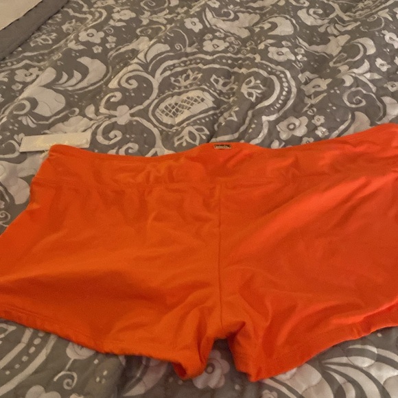 Ann Cole Twist Front Shorty Swim Shorts - Picture 2 of 7